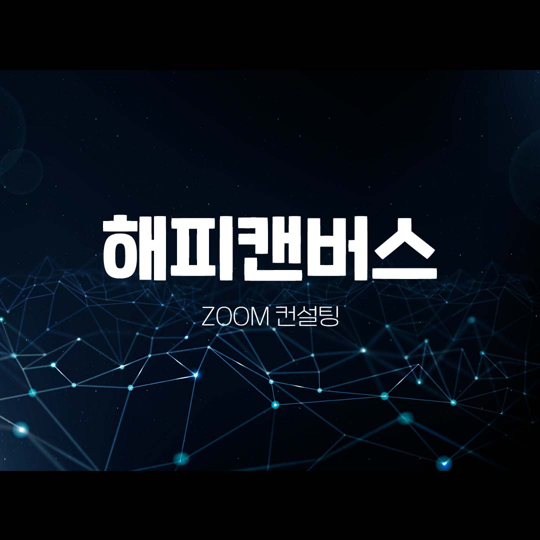 [해피캔버스] zoom 컨설팅